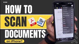 How I SCAN Documents EASILY on iPhone and iPad?