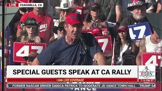 FULL SPEECH: Actor Dennis Quaid Speaks at Trump Rally in Coachella, CA - 10/12/24