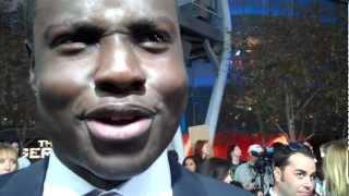 Dayo Okeniyi at "The Hunger Games" world premiere