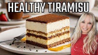 Healthy Vegan TIRAMISU without Sugar, Dairy & Eggs. Guilt-Free Recipe 