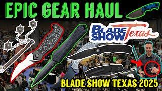 Epic Blade Show Texas Gear Haul! Must-Have Knives & Everyday Carry Gear Finds 2025