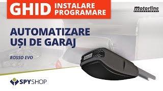 Instalare si programare Automatizare usi de garaj Motorline Rosso Evo