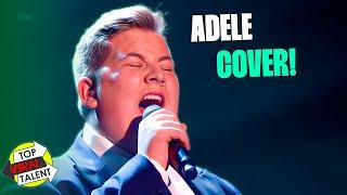 Golden Buzzer Kyle Takes on Adele Big Hit | Semi Final 1 | Britain's Got Talent 2017