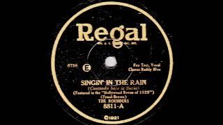 Singin’ In The Rain by The Rounders (1929)