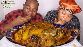 AFRICAN FOOD MUKBANG