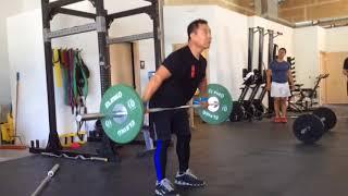 Jianping Ma - Ma Strength level 1 - Snatches at Vikings in Kelowna