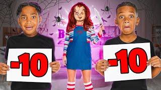 RATING MOM'S CREEPY HALLOWEEN COSTUMES!!