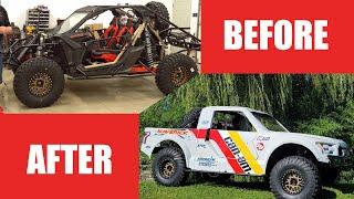 CAN-AM X3 Raptor Build Part 2 Inner Structure Design and Walk Around