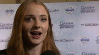 Sophie Turner (Sansa Stark) Interview - Game of Thrones Season 4 Premiere