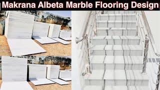 Makrana Albeta Marble Flooring Design | Makrana Albeta Marble | Albeta Marble Price | Makrana Marble