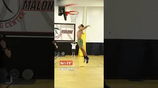 Ridiculous Standing Vertical Jump! Christopher Spell #shorts