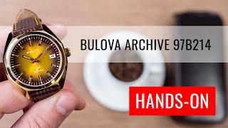 HANDS-ON: Bulova Archive Series Jet Star Quartz 97B214