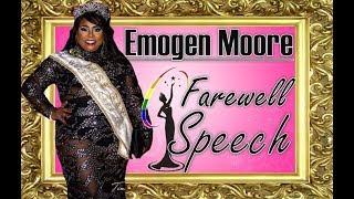 Emogan Moore  - Miss Gay Western Cape - Farewell Speech