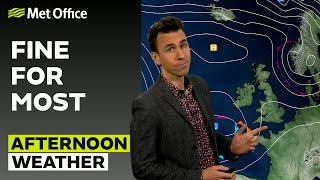 26/11/24 - Fine for most - Afternoon Weather Forecast UK – Met Office Weather