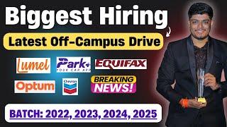 Biggest Hiring | Lumel, Park+, Optum, Hiring | Off Campus Drive 2025, 2024, 2023, 2022 BATCH