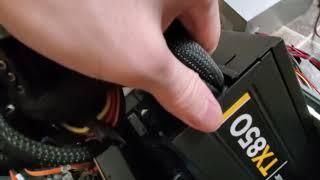 Kintips How To Replace PSU Power Supply Dell 5675 Inspiron AMD Ryzen 7 1700X PC Desktop Corsair 850W