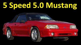 Fox Body Ford Mustang GT Manual 5 Speed 5 0 V8 Fox Body Video For Sale