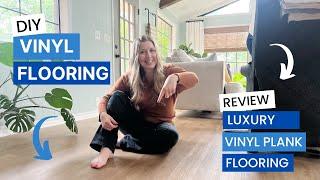 Luxury Vinyl Plank Flooring Review | DIY Vinyl Flooring