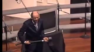 Christian Comedy - Preacher takes axe to a TV during sermon