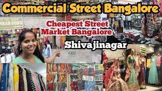 Commercial Street Bangalore Shopping ️ Shopping Guide | Where to Shop | Cheapest Street Shopping