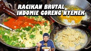 JUALAN INDOMIE GORENG SEHARI LAKU 800 BUNGKUS DIMASAK KAYA GINI !!