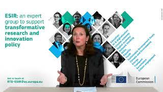 ESIR expert group 2020-2021 for transformative R&I policy