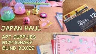 Epic JAPAN HAUL: Stationary, Art Supplies, Blind Boxes - MUST WATCH!