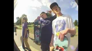 A Day With The Batty Skateboarders