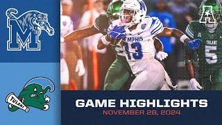 Game Highlights: Memphis vs Tulane (Nov. 28, 2024)