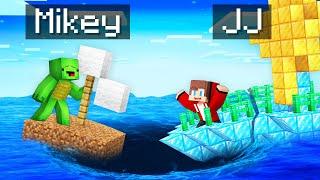 Mikey POOR vs JJ RICH Cruise Ship Crash in Minecraft (Maizen)