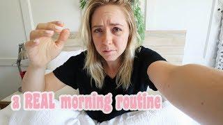 The REALEST Morning Routine You Have EVER Seen! | Ashley Nichole