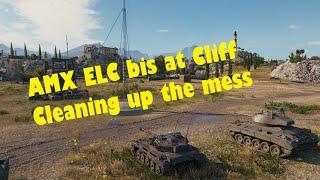 AMX ELC bis at Cliff.  Cleaning up the mess and getting reported.