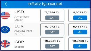 Denizbank Canlı Döviz Alış Satış İşlemi | Denizbank Döviz Hesabı Açma #dövizkuru #dolarkuru