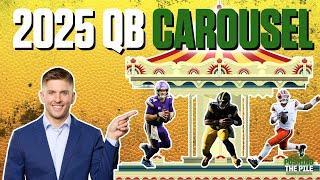 New 2025 teams for Sam Darnold, Russell Wilson, Jameis Winston + More | PTP QB Carousel