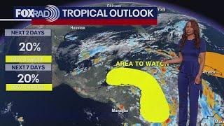 Watching two possible storm areas | FOX 26 Tropical Weather Update