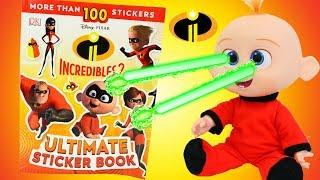 Disney Incredibles 2 Jack Jack Plays With The Ultimate Sticker Book Collection