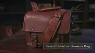 Vintage Leather Camera Bag by Buffalo Jackson