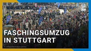  JETZT LIVE! Großer Faschingsumzug in Stuttgart