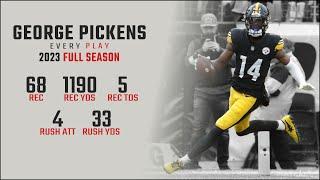 George Pickens Full Season Replay: Every Target, Catch, and Run in the 2023 NFL Season