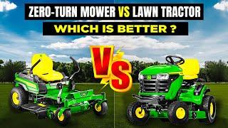 Zero Turn Mower vs Lawn Tractor: Make the Right Choice Now!