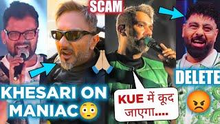 KHESARI LAL ON MANIAC  YO YO HONEY SINGH ON BADSHAH  SCAMMILLIONAIRE DELHI CONCERT