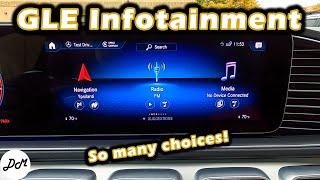 2022 Mercedes-Benz GLE — Infotainment Review | Touchscreen, Apple CarPlay, Android Auto How-To