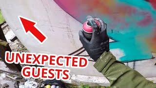 Abandoned Building RAW GRAFFITI - Unexpected Guests