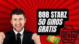 Bono gratis de 888starz 50 giros gratis. +18