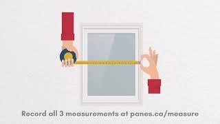 How to measure your window!