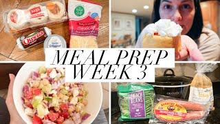 FAST & EASY MEAL PREP FOR BUSY MOMS | HEALTHY MEAL PREP IDEAS FOR THE WEEK | THE SIMPLIFIED SAVER