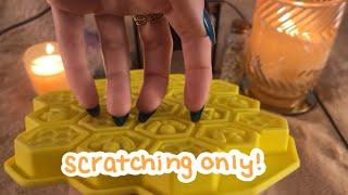 ASMR Scratching 10 Tingly Textures! No Tapping, No Talking ️