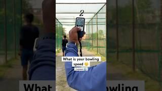 Speed Test  | Fast Bowling Speed Test #shorts #pathak100mph