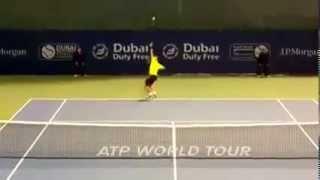 Marsel Ilhan - Feliciano Lopez (Dubai Tennis Championships 2015)