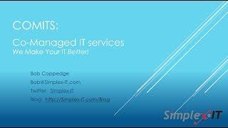 Introducing Co-Managed IT services from Simplex-IT